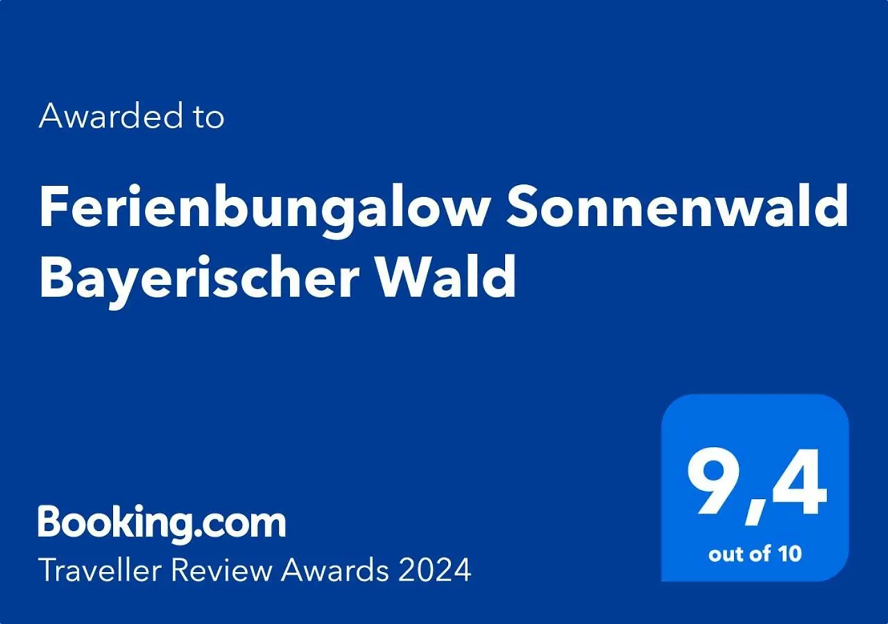 Ferienbungalow Sonnenwald Bayerischer Wald Schofweg Holiday home